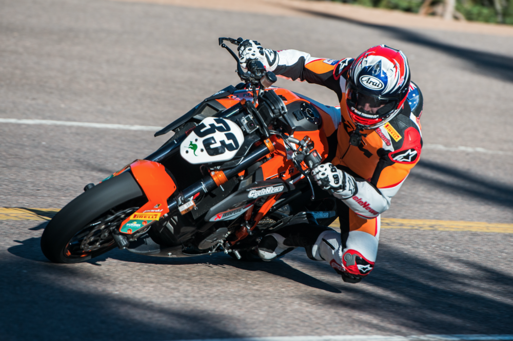 Rene Scaysbrook at Pikes Peak