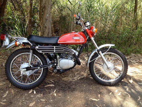 Retired Sydney school principal Jim Delaney has an addiction to motorcycles