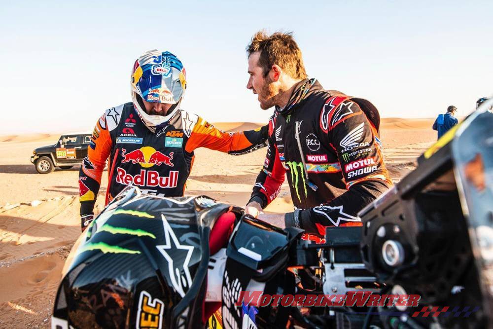 Toby Price Good Samaritan Dakar Rally