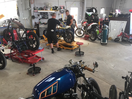 Norton at Rocker Classic Motorcycles