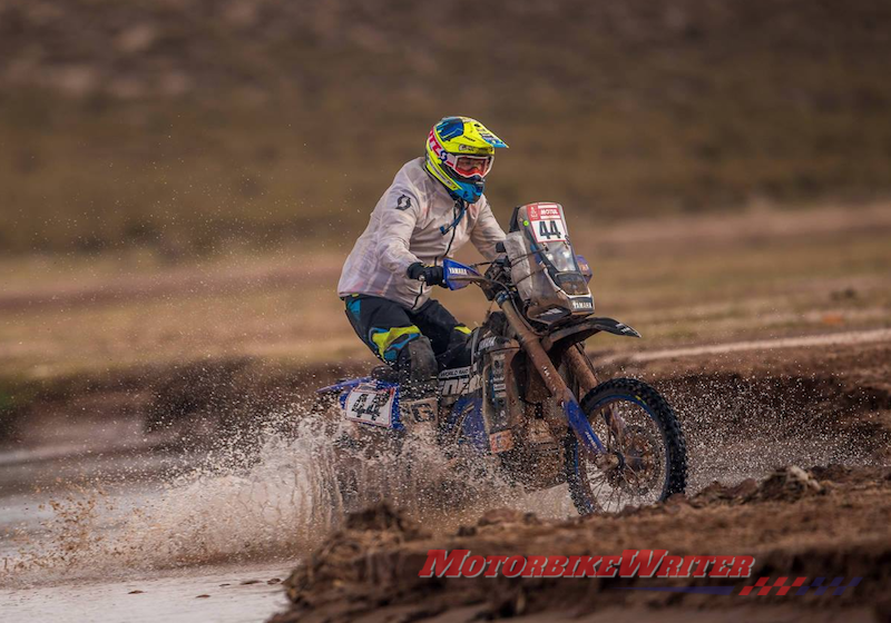 Rodney Faggotter Dakar Rally - shattered
