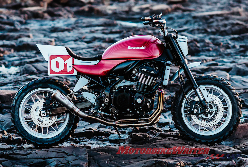 Deus Ex Machina Kawasaki Z900RS big-bore tracker