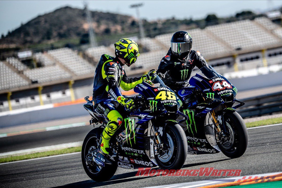 Valentino Rossi Lewis Hamilton MotoGP F1 duel