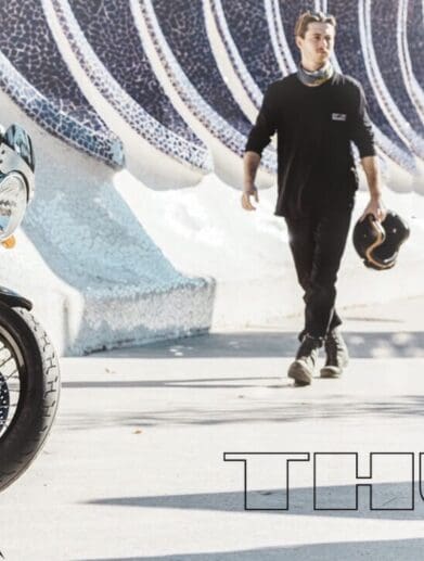 Royal Enfield's Thunder Edition Continental GT 650. Media sourced from Royal Enfield.