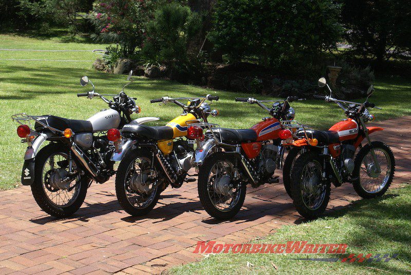 Neil Batterham Suzuki 2-strokers seeking new home
