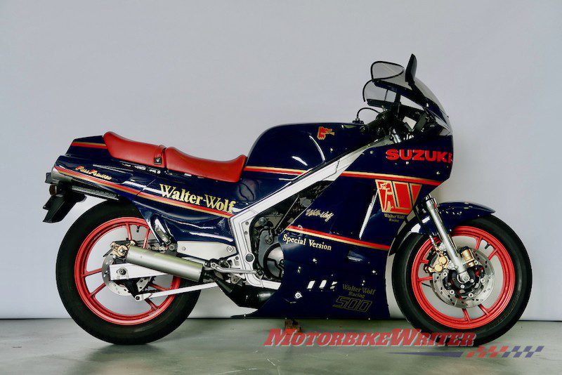SUZUKI RG500 WALTER WOLF rare