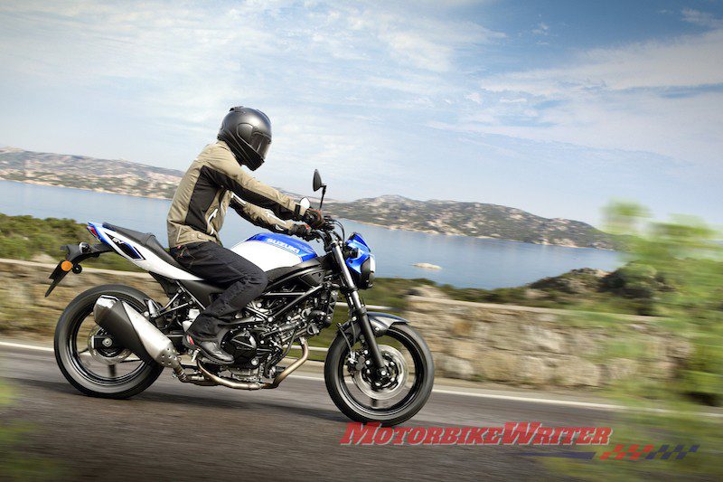 2018 Suzuki SV650 in full-powered and LAMS versions