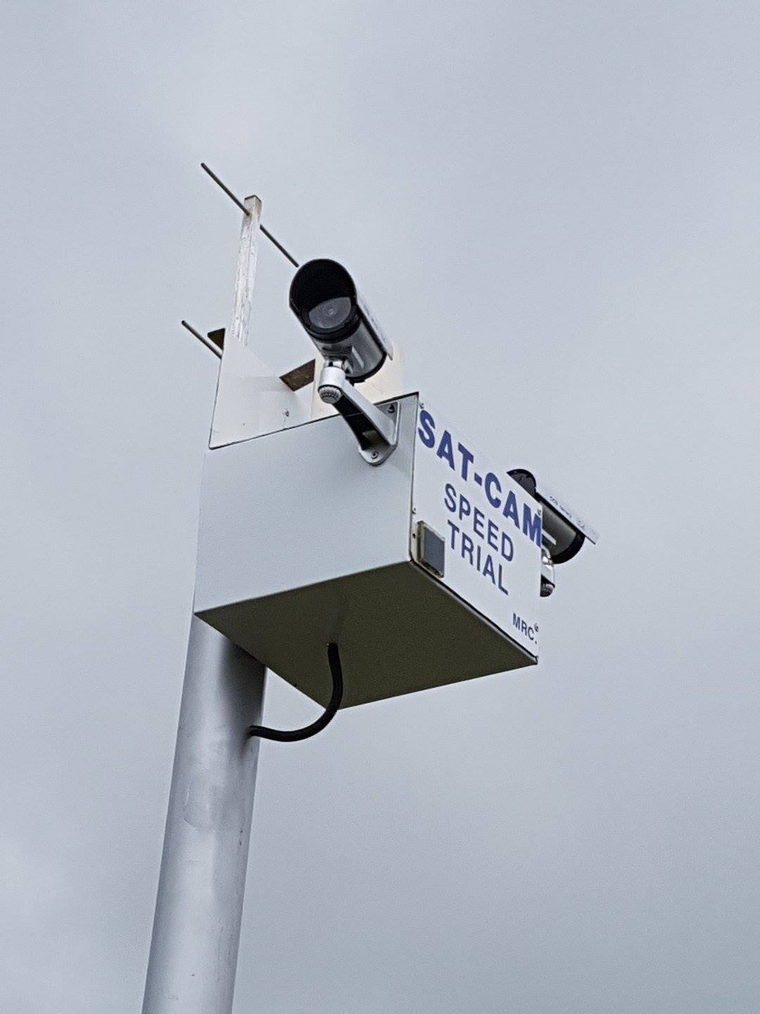 Sat-Cam two-way speed cameras on Mt Mee attack