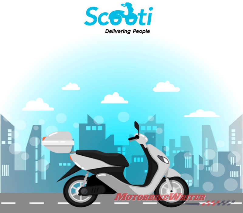 Scooti ride-sharing scooter service