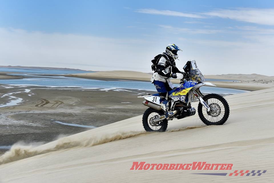 Scott Britnell Dakar rally - Toby Price