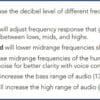 Explanation of audio features on Sena 50C