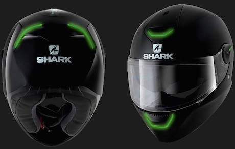 Shark Skwal LED helmet