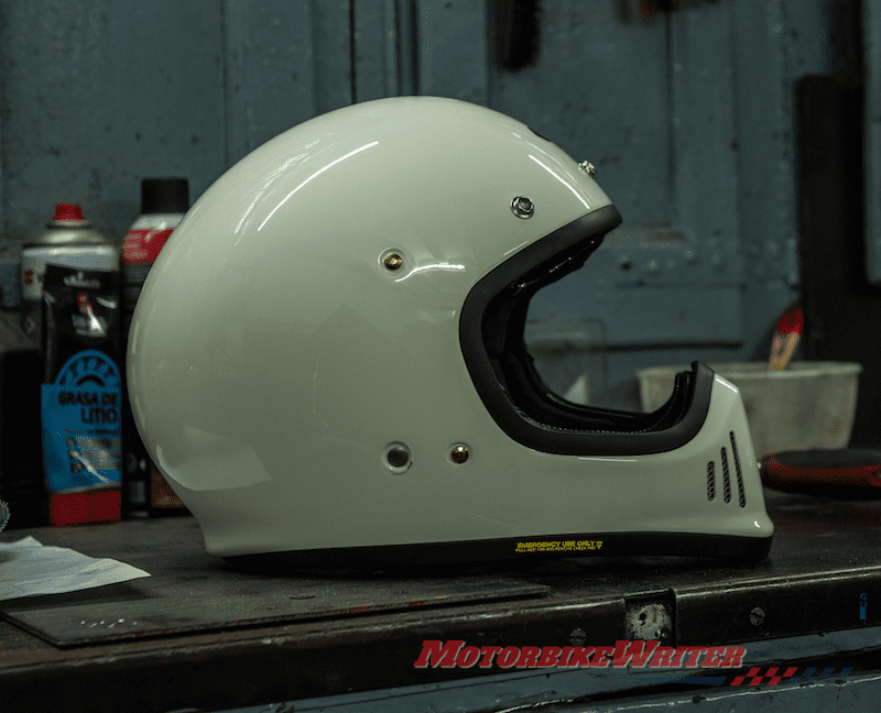 Shoei Ex-Zero retro helmet