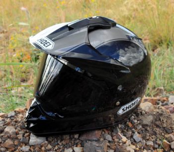 Shoei Hornet DS Helmet in Black 2