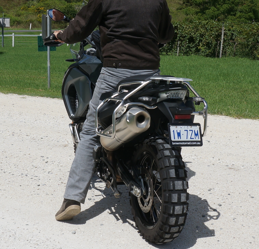 Top 10 tips for short motorcyclists F 800 GS Adventure