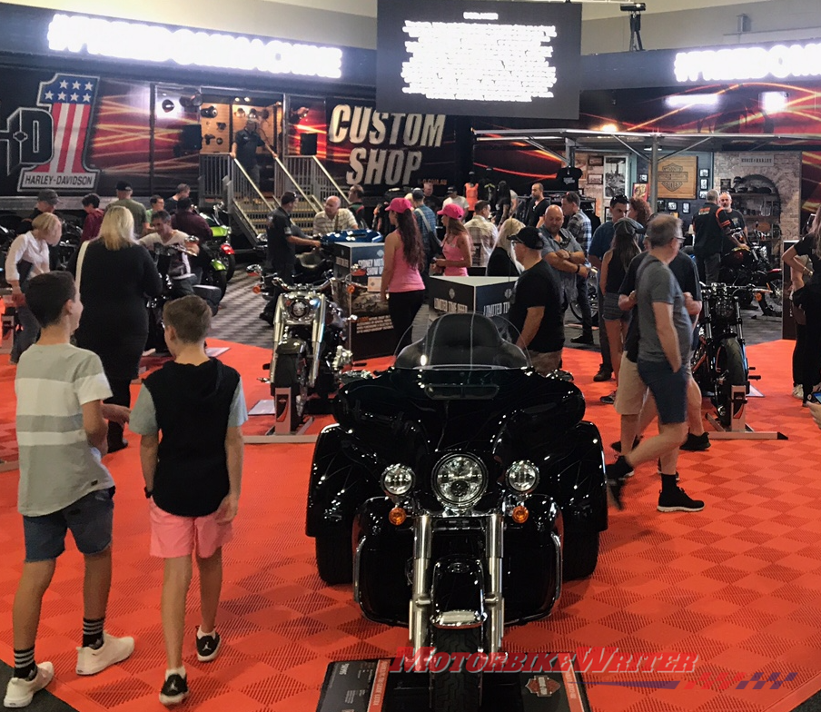 Harley at Sydney Motorcycle Show - Brisbane