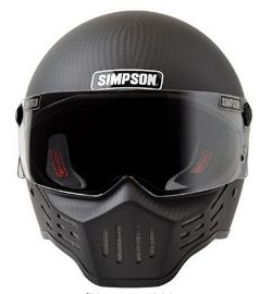 Simpson M30 Bandit DOT Carbon Fiber Motorcycle Helmet