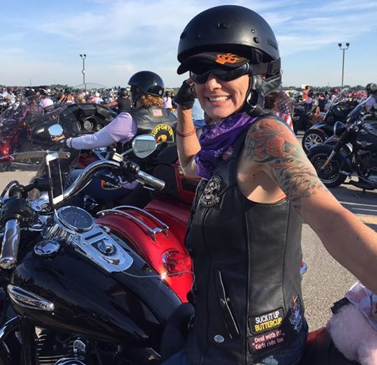 Biker sisters vie for world record