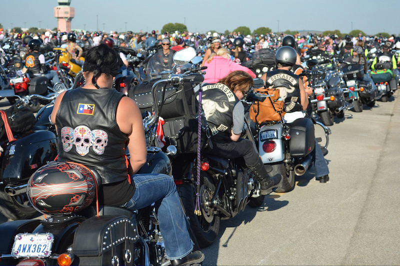 Biker sisters vie for world record