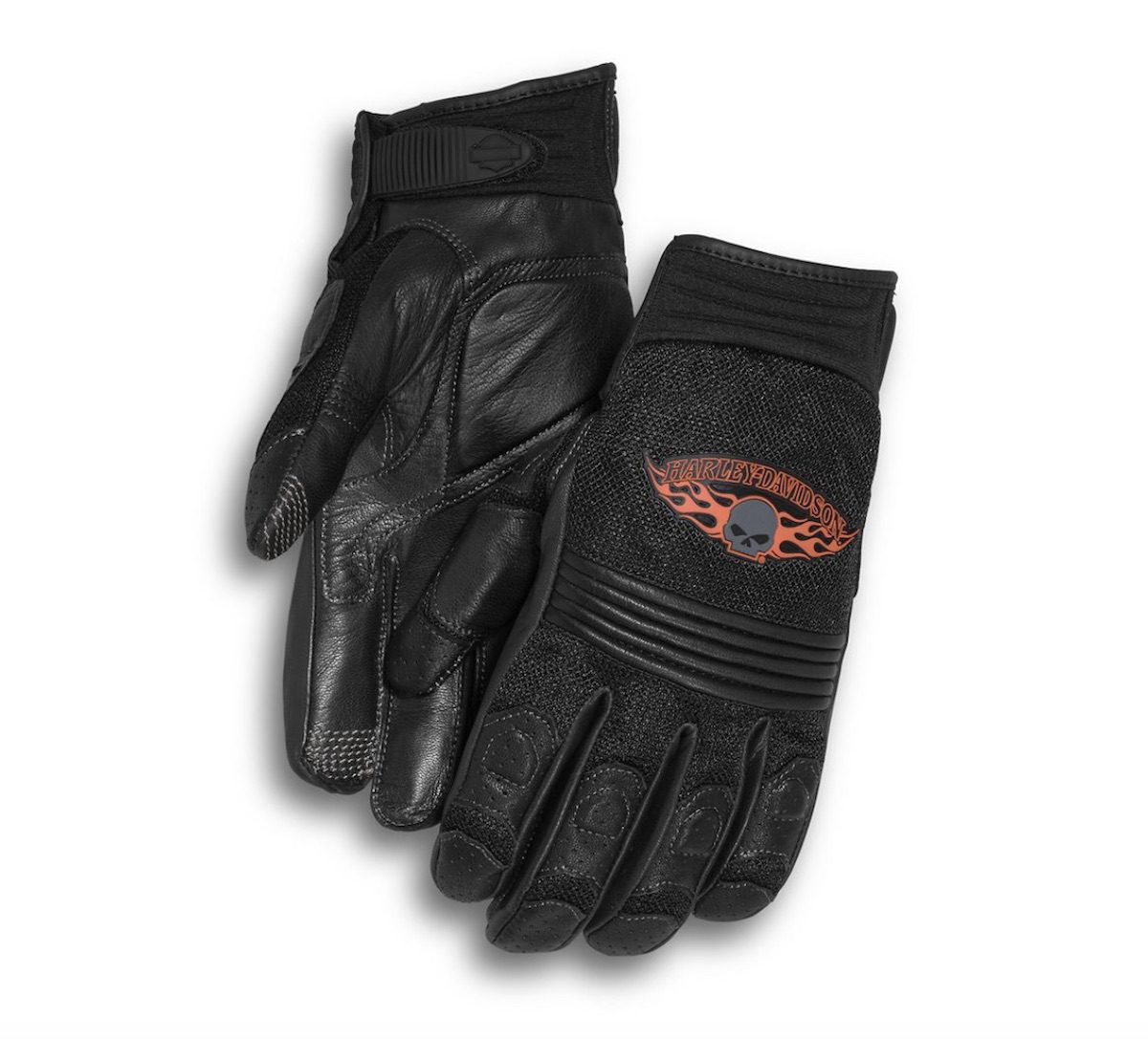 Skull Touchscreen Tech Gloves