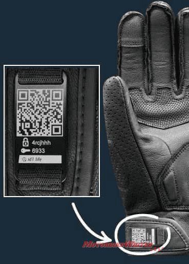 smart Racer gloves hold medical info