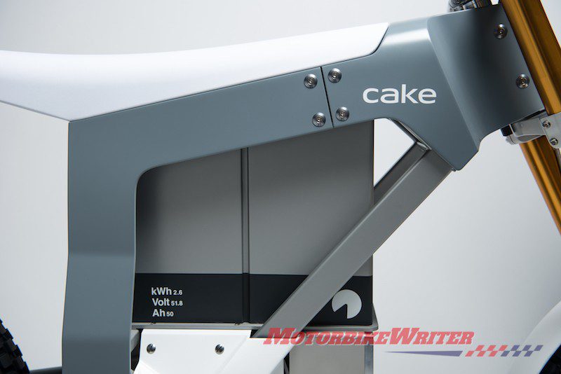 Solar power Cake Kalk electric motorcycles