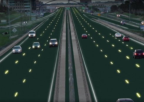 Solar Roadways to power electric vehicles