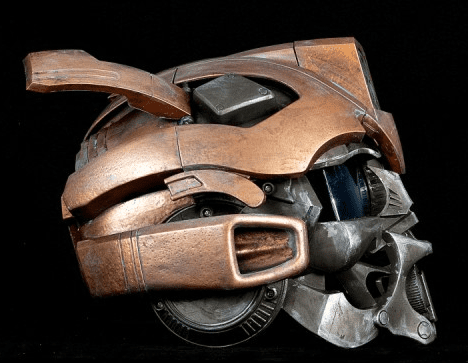 Steampunk Copper Bumblebee Helmet Profile by artfordable on deviantART