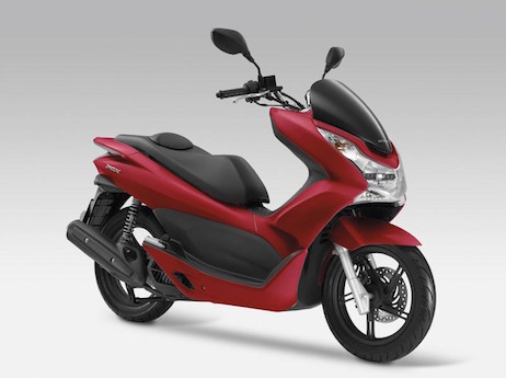 Honda PCX 125 with stop-start technology