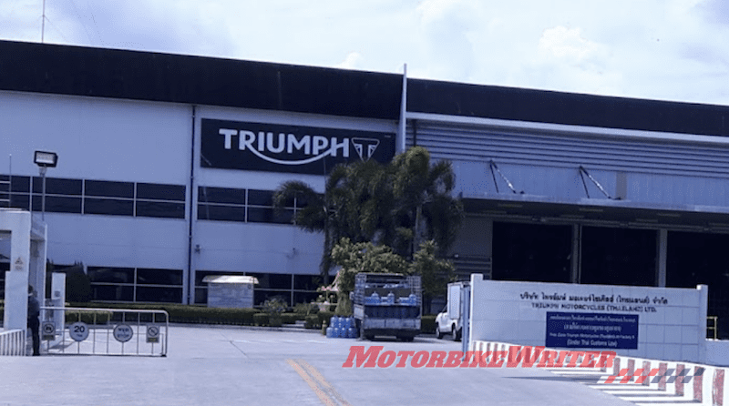 Stream Triumph Thai factory