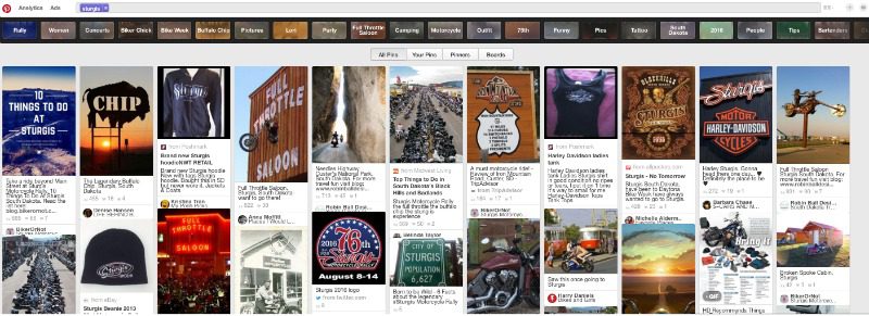 Sturgis on Pinterest