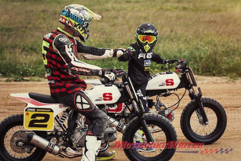 Sunday Motors flat track bikes from YCF