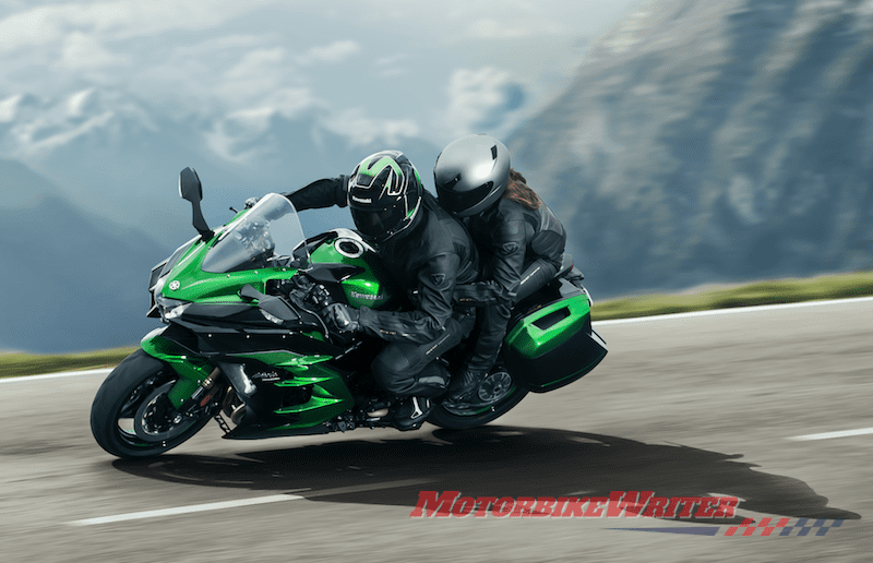 Kawasaki H2 SX SE supercharged tourer