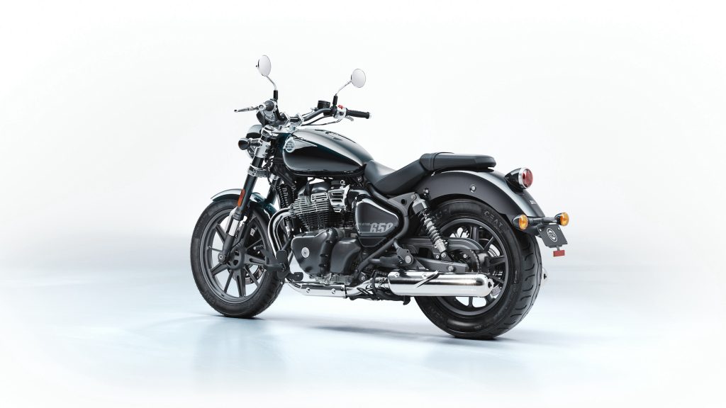 Royal Enfield's new middleweight cruiser, the Super Meteor 650 / Tourer. Media sourced from Royal Enfield's press release.