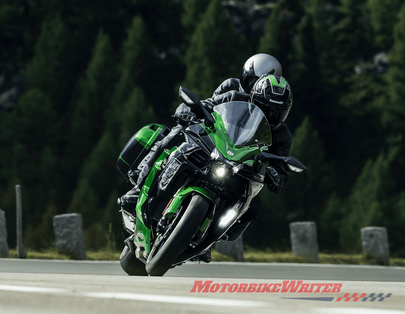 Kawasaki H2 SX SE supercharged tourer