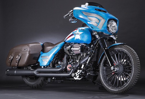 Harley-Davidson Captain America Street Glide Special hollywood