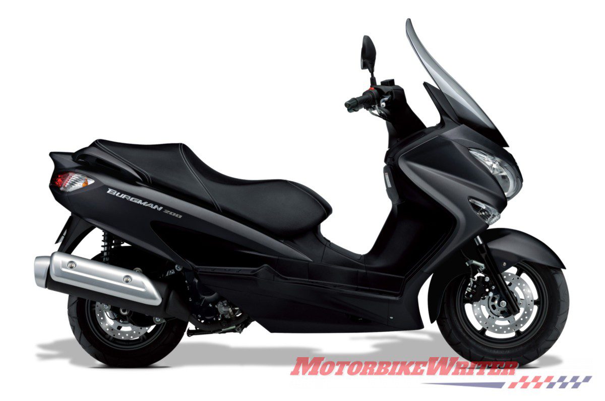 Suzuki Burgman 200 scooter