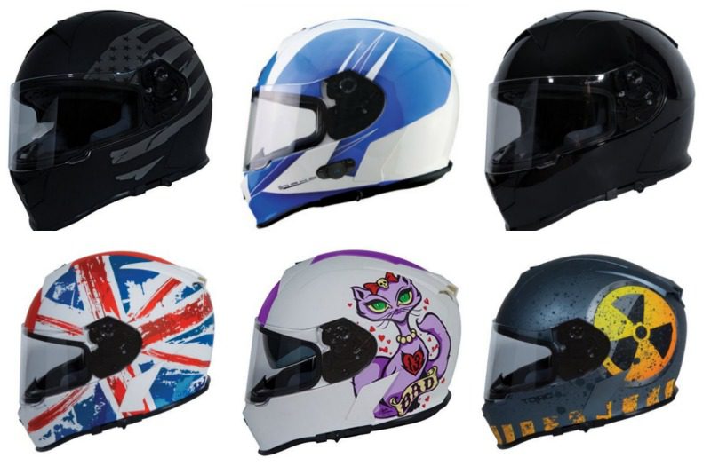 TORC T14 Full Face Helmet Variations