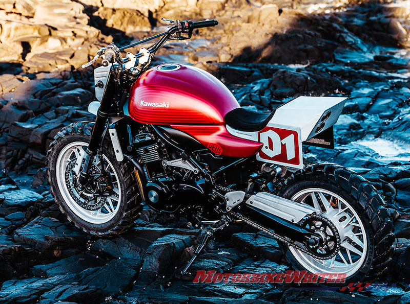 Deus Ex Machina Kawasaki Z900RS big-bore tracker