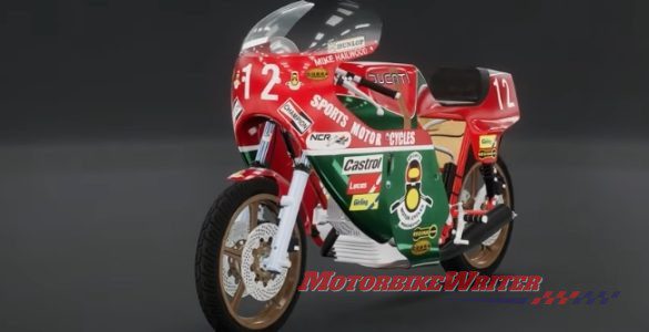 Isle of Man TT 2 game Mike Hailwood Ducati 900