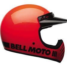 The Bell Moto 3 Motorcycle Helmet