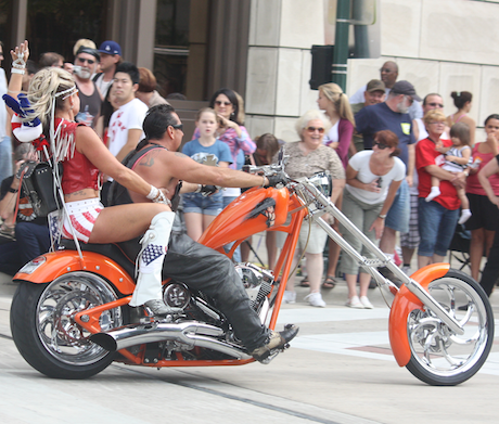 thongs riding gear HOG rally