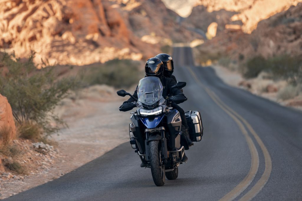 The Triumph Tiger line, complete with the GT, GT Explorer, Rally, Rally Explorer, and GT Pro