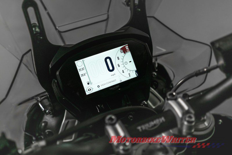 2018 Triumph Tiger 800 XR and XC range