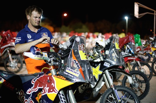 Toby Price 2016 Dakar Rally lead