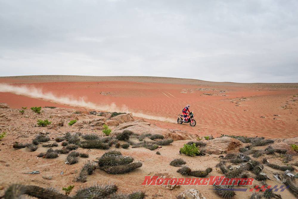 Toby Price Dakar Rally consistency