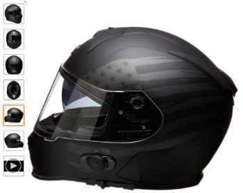 Torc T14B Bluetooth Integrated Mako Full Face Helmet