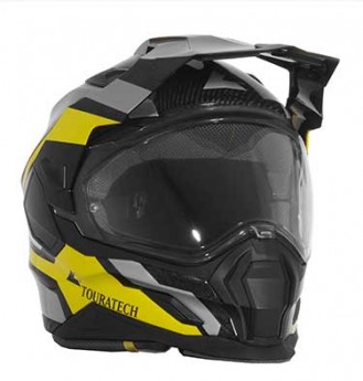 Touratech Aventuro Mod Comparer flip-up adventure helmet may nationwide