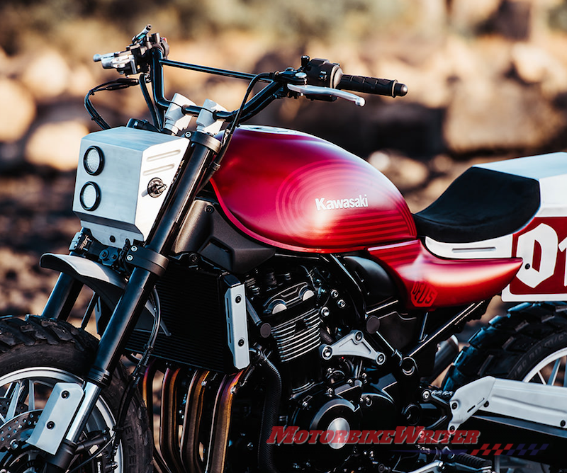 Deus Ex Machina Kawasaki Z900RS big-bore tracker