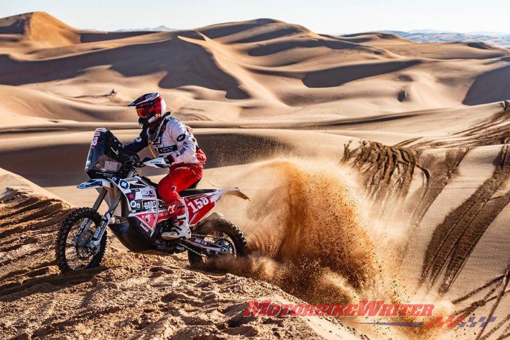 Trevor Wilson Dakar Rally 